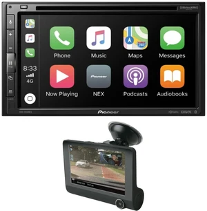 Pioneer AVH-2550NEX 6.8" CD/DVD Car Receiver + FREE Scosche Dual Front/Rear HD Dash Cam Bundle
