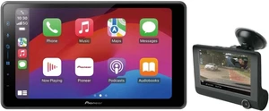Pioneer DMH-WT5000NEX 9" floating screen Car Receiver + FREE Scosche Dual Front/Rear HD Dash Cam Bundle