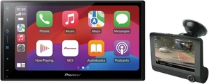 Pioneer DMH-W3000NEX 6.8" wireless CarPlay/Android Auto Car Receiver + FREE Scosche Dual Front/Rear HD Dash Cam Bundle