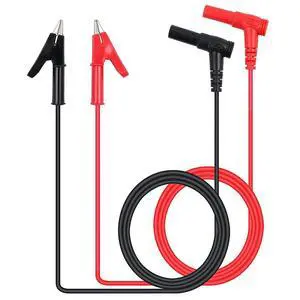 Pair Banana Plug to Alligator Clip Test Lead Crocodile Clip Lab Test Cable with Banana Plug Heavy Duty 1M Long for Multimeter Pair Banana Plug to Alligator Clip Test Lead Crocodile Clip Lab Test Cable with Banana Plug Heavy Duty 1M Long for Multimeter