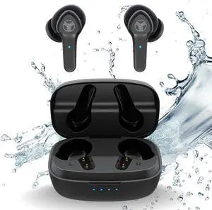 TREBLAB X9 Pro - Hybrid Active Noise Cancelling Earbuds, High-Precision Sound, 6 AI Mics for Calls, IPX6 Waterproof, 50H Playtime, Comfortable for Sports, Work, Travel. Wireless Earbuds Bluetooth 5