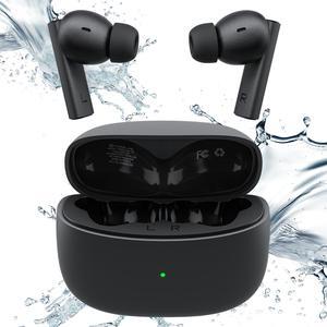 TREBLAB X8 - True Wireless Earbuds, Active Noise Cancelling, Exceptional Sound, Dual ENC Mics for Calls, IPX5, 40H Play, Comfortable Fit for Sports, Work, Travel, Gym, Bluetooth 5.4 Wireless Earbuds