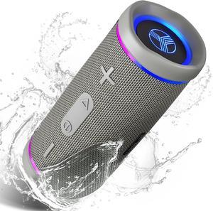 TREBLAB HD77 - Portable Bluetooth Speaker - Powerful 360° Sound, 30W Audio with Impactful Bass, 20H Battery, IPX6 Waterproof, Shockproof, TWS Stereo, Speaker Bluetooth Wireless for Outdoor, Beach Pool