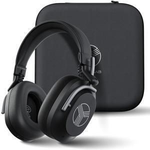 TREBLAB U5 - Hybrid Active Noise Cancelling Headphones Over-Ear Bluetooth 5.3, 55H Battery, Deep Bass, Multipoint, IPX4, Foldable, Mic for Calls, Wireless Headphones Foldable for Travel, Gym, Work