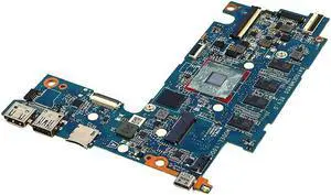 L59930-001_UA HP Stream 11-AK1012DX Atom X5-E8000 CPU 4GB RAM 64GB Emmc Motherboard L59930-001 Laptop Motherboards