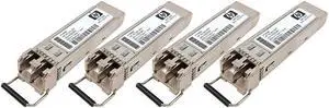 A7446B LOT OF 4 HP A7446BD 850NM 4GBPS 150M Duplex LC SW SFP Transceiver 405287-001 Transceiver Lots - OEM