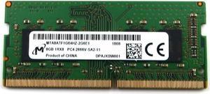 MTA8ATF1G64HZ Micron 8GB 1RX8 DDR4 SO-DIMM PC4-21300 2666MHZ Memory Module MTA8ATF1G64HZ-2G6E1 Laptop Memory