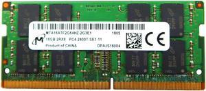 MTA16ATF2G64HZ-2G3E1_UA Micron 16GB SO-DIMM 2RX8 DDR4 PC4-19200 2400MHZ Memory MTA16ATF2G64HZ-2G3E1 Laptop Memory - OEM
