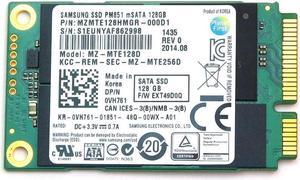 MZ-MTE128D Samsung PM851 Series 128GB Msata TLC Sata SSD Solid State Drive VH761 Msata Drives