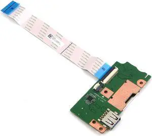 55.GHJN7.001_UB Acer Chromebook 15 USB Card Reader I/O Board With Cable 55.GHJN7.001 55GHJN7001 I/O Boards- Video Audio USB IR DC TV PWR
