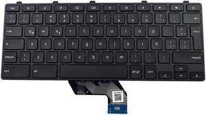 DLM17A1 Genuine Dell Chromebook 3180 3189 3380 Spanish Laptop Keyboard Black FXV80 Laptop Keyboards