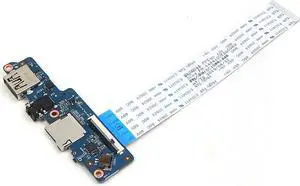 5C50R61312_UB Lenovo Ideapad 130S USB Audio Card Reader Button I/O Board With Cable 5C50R61312 I/O Boards- Video Audio USB IR DC TV PWR