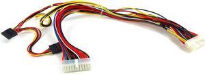 LOT OF 10 24-PIN TO 20+4-PIN Sata Power Supply ATX Adapter Cable Power Cable Lots