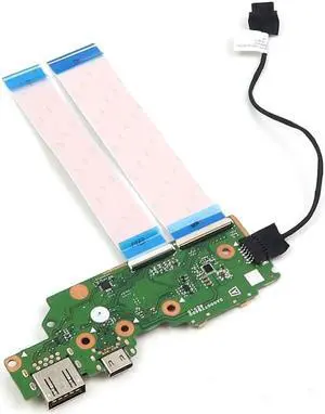 HP Chromebook 12B-CA 12V-CA 14B-CA Laptop USB I/O Board With Cables L70818-001 I/O Boards- Video Audio USB IR DC TV PWR - OEM