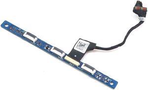 AAP01 LS-C904P Genuine Dell Alienware 13 R2 Series LED Logo Light I/O Board With Cable 9K8K6 I/O Boards- Video Audio USB IR DC TV PWR