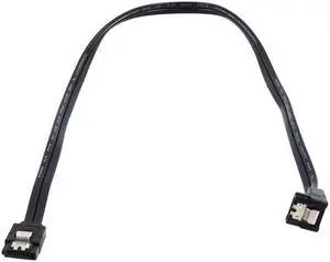 LOT OF 10 Sata Female TO Right Angle 18" 6GB/S HDD Locking Cable Sata Cable Lots