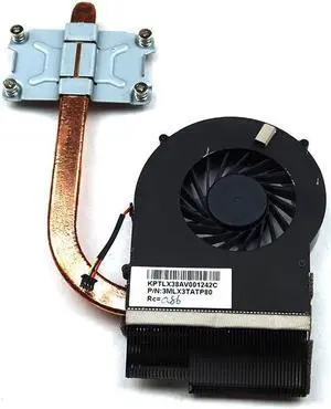 055617L1S HP Pavilion DV6-3000 DV7-6000 Thermal CPU Cooling Heatsink FAN Assy 609965-001 Laptop CPU Fans & Heatsinks - OEM