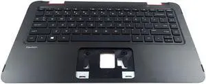 HP Pavilion X360 11-N011DX Laptop Keyboard Palmrest Assy 824620-0011 NO Touchpad Laptop Palmrest Touchpad Assembly