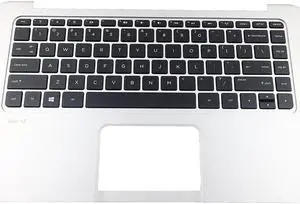 HP Split X2 13-G 13T-G US English Keyboard Palmrest Assy 737219-001 NO Touchpad Laptop Palmrest Touchpad Assembly - OEM