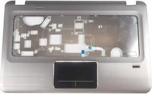 HP Pavilion DV6-3000 Laptop Palmrest Touchpad Assy Silver 3LLX6TP103 NO Keyboard Laptop Palmrest Touchpad Assembly - OEM