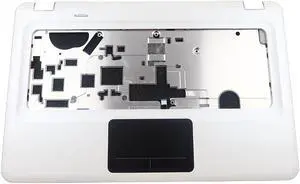 HP Pavilion DV6-3000 Laptop Palmrest Touchpad Assy White 603686-001 NO Keyboard Laptop Palmrest Touchpad Assembly - OEM