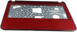 HP Pavilion G4-2000 Laptop Palmrest Touchpad Assembly RED 683203-001 NO Keyboard Laptop Palmrest Touchpad Assembly - OEM