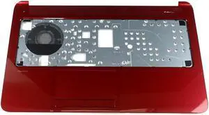 HP Pavilion 15T-N 15Z-N Laptop Palmrest Touchpad Assy RED 732092-001 NO Keyboard Laptop Palmrest Touchpad Assembly - OEM