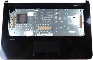 726210-001_NEW HP Pavilion 14-F 14Z-F Laptop Palmrest Touchpad Assembly 726210-001 NO Keyboard Laptop Palmrest Touchpad Assembly - OEM