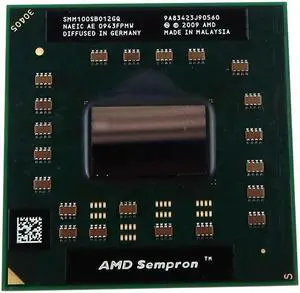 M100 AMD Sempron Mobile 2.00GHZ S1 (S1G3) 1-CORE CPU Processor SMM100SBO12GQ Laptop Processors