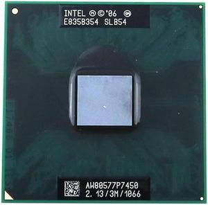 P7450 Intel Core 2 DUO Mobile 2.13GHZ PGA478 Laptop CPU Processor SLGF7 Laptop Processors