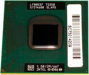 T5250 Intel Core 2 DUO 1.50GHZ Socket PPGA478 Laptop CPU Processor SLA9S Laptop Processors