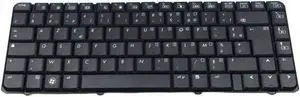 HP Compaq Presario F500 F700 Series Laptop French Keyboard Black 442887-051 Laptop Keyboards - OEM