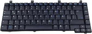 HP Pavilion ZE2000 Laptop Spanish Latin American Keyboard Black 394276-161 Laptop Keyboards - OEM