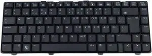 Genuine HP Pavilion DV6000 Series Laptop Danish Keyboard Black 441427-081 Laptop Keyboards