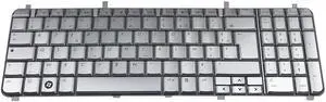 UT-6 HP HDX X16-1050EF X16-1150EF Series Laptop French Keyboard Silver 496672-051 Laptop Keyboards