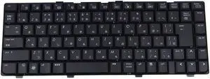 HP Pavilion DV6000 Series Laptop US English Japanese Keyboard Black 441427-291 Laptop Keyboards