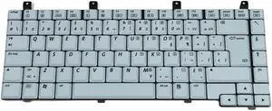 HP Compaq Presario M2000 V2000 Laptop French Canadian Keyboard Grey 394277-121 Laptop Keyboards