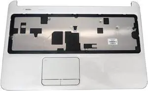 HP Pavilion DV6-6000 Laptop Palmrest Touchpad Assy White 665359-001 NO Keyboard Laptop Palmrest Touchpad Assembly - OEM