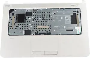 HP Pavilion 14-F 14Z-F Palmrest Touchpad Assy Pearl White 726209-001 NO Keyboard Laptop Palmrest Touchpad Assembly - OEM