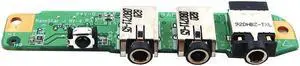 Genuine HP Pavilion DV9000 Series Laptop Audio Jack Board 32AT9AB0007 S9H2E0ZN0 I/O Boards- Video Audio USB IR DC TV PWR