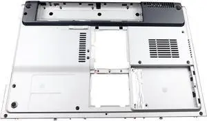 HP Pavilion DV1000 Series Silver Laptop Bottom Base Cover Case 412381-001 Laptop Base Assembly - OEM