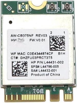 RTL8822CE Genuine Realtek Ngff M.2 2230 Wlan Bluetooth 4.2 Wifi Card L44431-002 Laptop Wireless Cards - Wifi