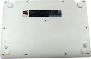 5CB0M53589_UC Lenovo Ideapad 110S-11IBR 80WG Series Laptop Bottom Base Cover White 5CB0M53589 Laptop Base Assembly