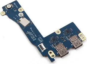EDQ71 LS-H35AP Dell Alienware M17 R2 Series Laptop Left USB I/O Board With Wireless Card 18B1J I/O Boards- Video Audio USB IR DC TV PWR