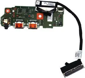 Dell Inspiron 15 7591 2-IN-1 Laptop USB Audio I/O Board With Cable X4J6Y 0X4J6Y I/O Boards- Video Audio USB IR DC TV PWR