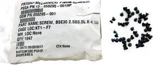 HP Nylok Patch BSE30 2.5D 3.5L K 4.5D Screws 1947 Pieces Package 858295-001 Clearance Sale - OEM