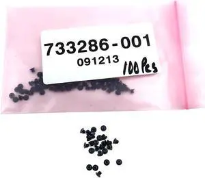 HP Nylok Patch 3.0D 3.0L K 5.0D 0.5T ZK NL+ Screws 100 Pieces Package 733286-001 Clearance Sale - OEM
