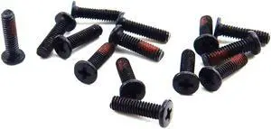 HP Nylok Patch Flat Phillips Head M2.5X12L Screws 85 Pieces Package 734093-001 Clearance Sale - OEM