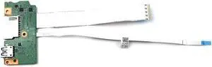 55.GHJN7.001_UA Acer Chromebook CB3-532 Laptop USB Card Reader I/O Board W/ Cables 55.GHJN7.001 I/O Boards- Video Audio USB IR DC TV PWR