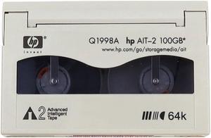 Q1998A_UA HP AIT-2 50GB Native 130GB Compressed 8MM Data Cartridge Backup Tape Q1998A Tape Backup Parts & Accessories